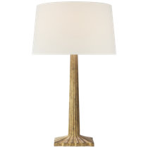 Strie Fluted Column Table Lamp - Visual Comfort