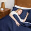 Ensemble de couvre-lit 3 pièces - Ensemble de courtepointe réversible - Couvre-lit léger en microfibre pour très grand lit simple-127275595-127275585