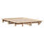 Bed Frame Without Mattress Solid Wood Pine-719273421-719273424