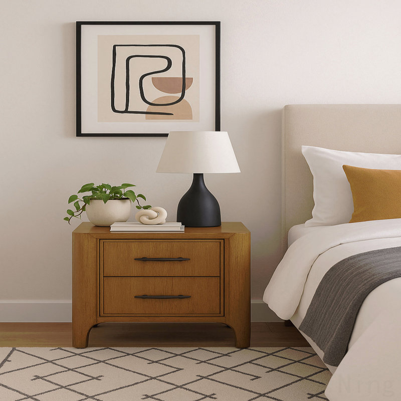 2-Drawer Nightstand