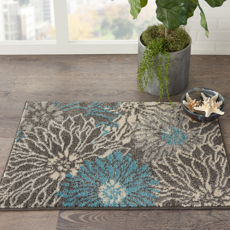 Gehl Floral Indoor Rug, Rectangle 1'10" x 2'10"