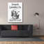 Epic Graffiti «French Laundry Co.»  sur toile par 40 po x 54 po