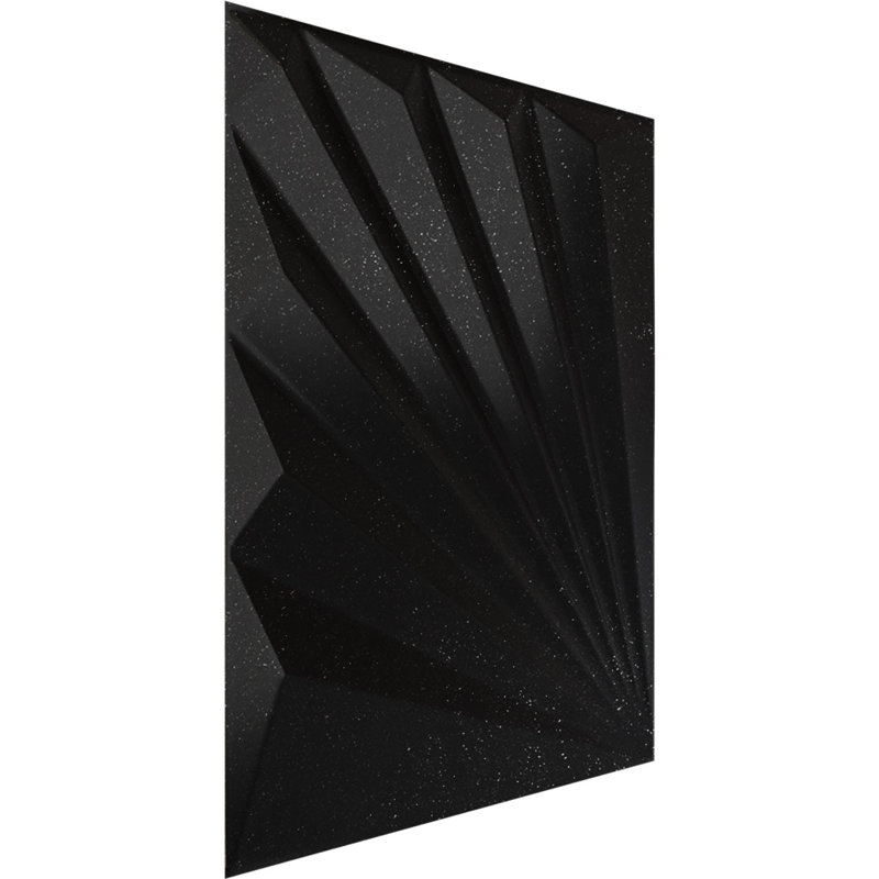 Panneau mural 3D décoratif Aire EnduraWall l 19 5/8 po x H 19 5/8 po (couvre 2,67 pieds carrés), Galaxie