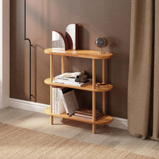 Malibu Minimalist Wooden Bookcase