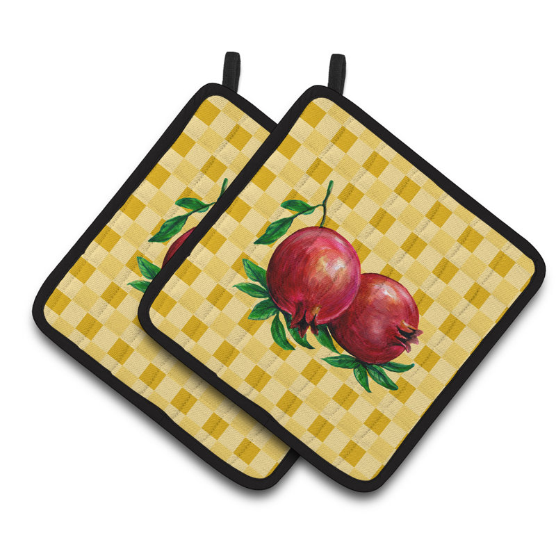 Cuisinier poignée caroline de la trésors de pomegranates sur basketweave