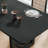 79" Rectangular Dining Table Black Kitchen Tables With 2 Dining Chairs-132441163