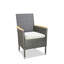 Ensemble de 4 chaises de patio en rotin toutes saisons-1658901108