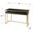 Clairview Iron Writing Desk