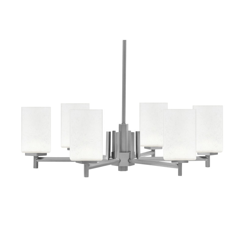 Lustre 6 lumières Fausley, Graphite