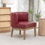 Fauteuil demi-tonneau rembourré Ezra-470063009