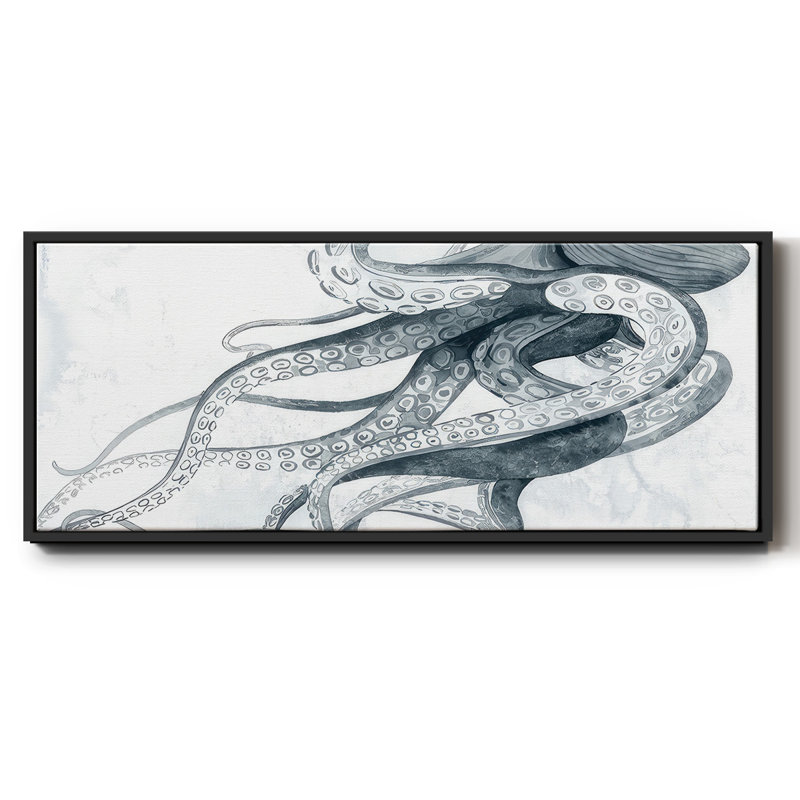 Octoipi II - toile encadrée, H 20 po x l 50 po