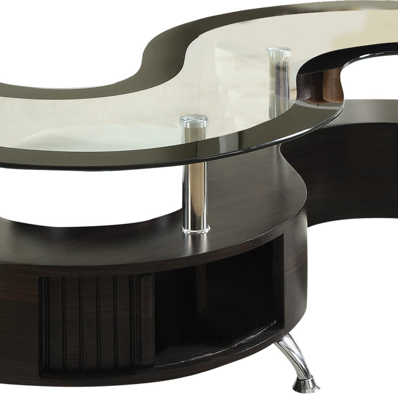 Kearn Glass Top Coffee Table