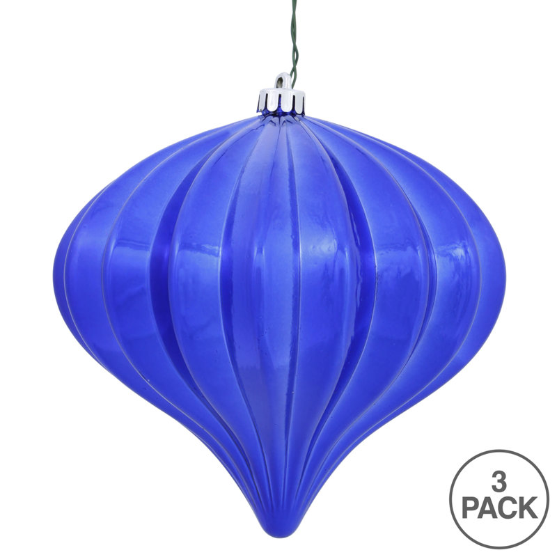 Ornement de Noël 5,7 po UV, Bleu clair Coba 1