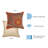 Marina Circles Indoor/Outdoor Pillow Saffron 12" X 18"-1108497422