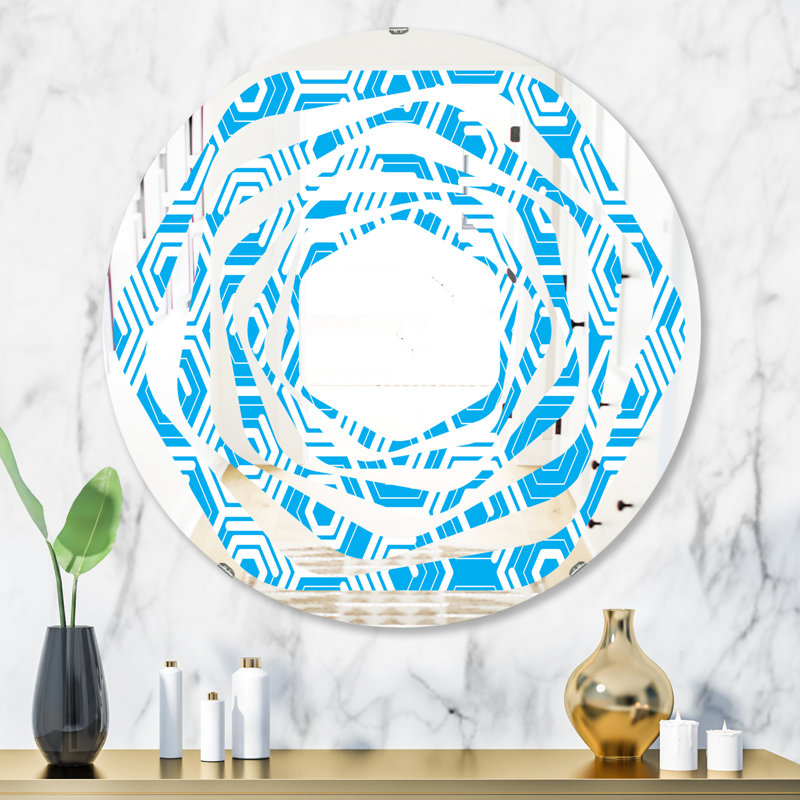 Miroir mural Whirl, H 31,5 po x l po