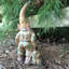 Statue de jardin militaire American Hero Gnome