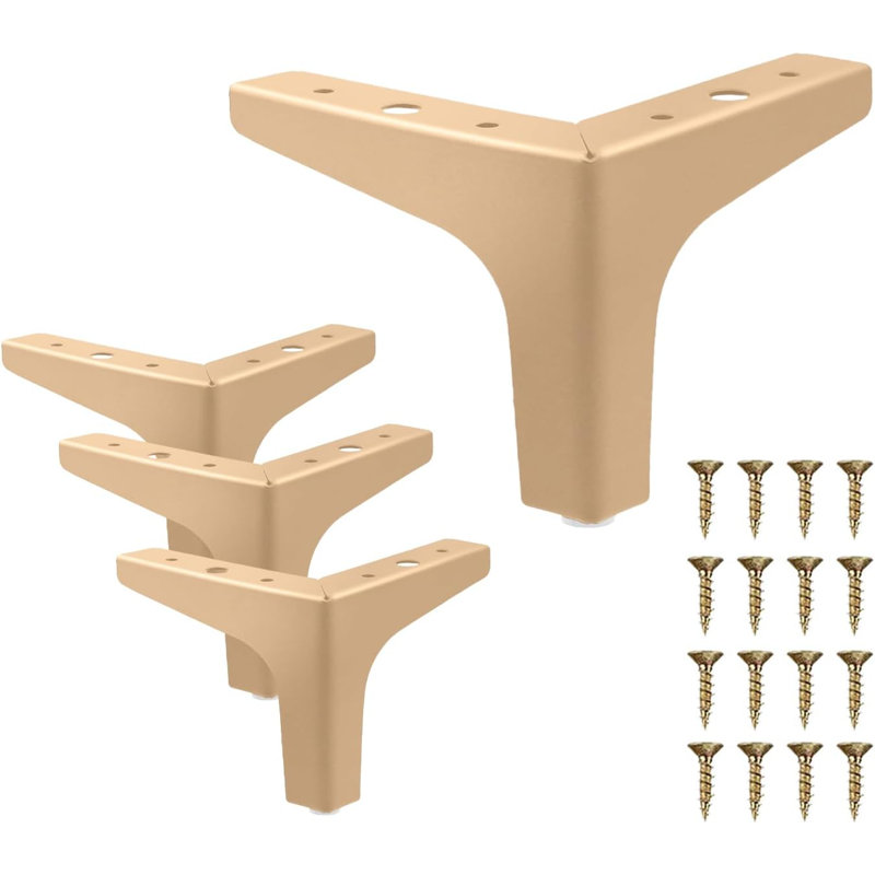 Ensemble de 4 pattes de meuble Modern Modern