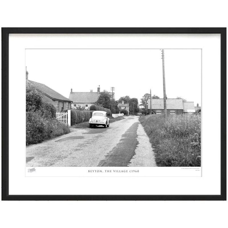 Beyton, The Village C1960 - Single Picture Frame Print, 60cm H x 80cm W x 2.3cm D