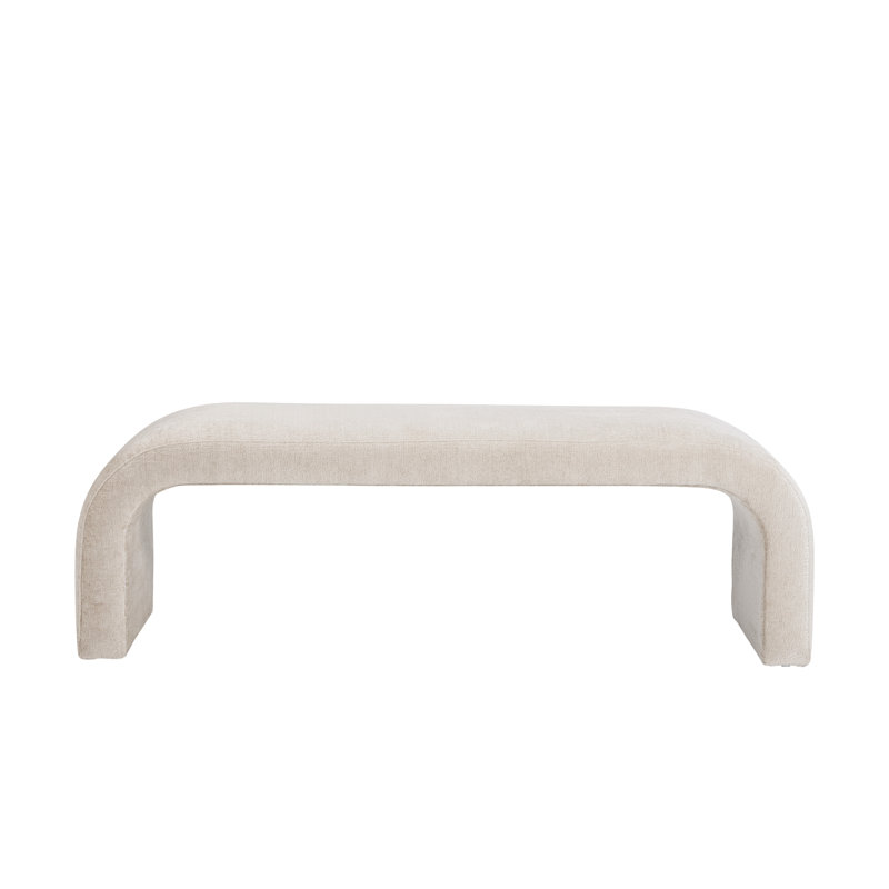 Wulfe Bench - Taupe, Taupe
