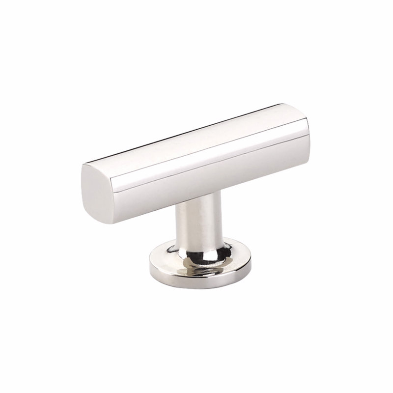 Freestone Bar Knob, Polished Nickel