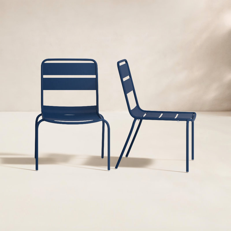 Chaise d'appoint empilable Kapri, Prusse