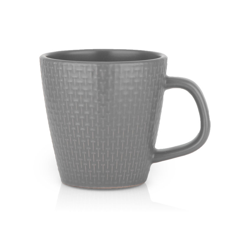 Stone Lain Olivia Mug Set Stoneware, Gray