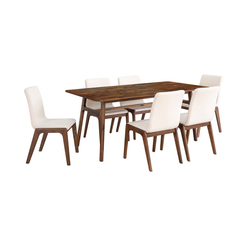 Ensemble repas pour 6 personnes Lito (crème), Crème, crème