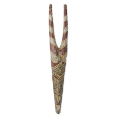Emaan Handmade Boho People Wall Decor on Solid Wood