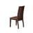 5 Piece Dining Table Set for 4 Includes a Round Kitchen Table with Dropleaf and 4 Kitchen Dining Chairs, 42x42 Inch, Mahogany-1212084439-1212084432-1278109385
