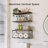 Nio Paulownia Wall Mounted Required Bathroom Shelves-2008150295