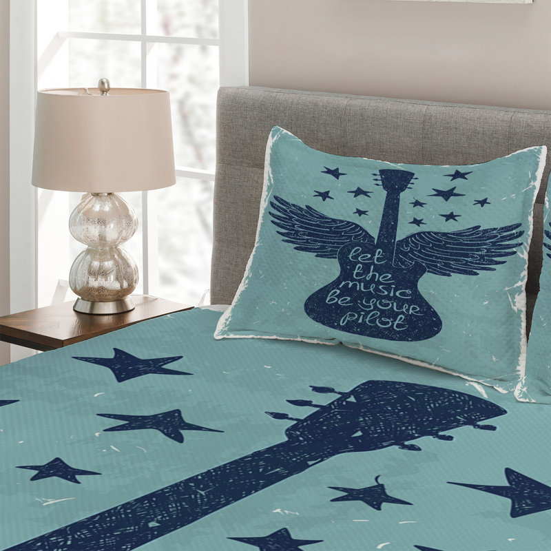 Music Polyester Coverlet