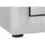Table de chevet, table de chevet, bout, côté, lampe, tiroir de rangement, chambre à coucher, revêtement, aspect lin gris, transitionnel