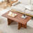 Minimalist Rectangular MDF Coffee Table-736437778