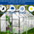 6X12 Ft Polycarbonate Greenhouse For Plants - Black With Efficient Drainage And Spacious Interior Outdoor Walk-In Galvanized Base Efficiency-125340159