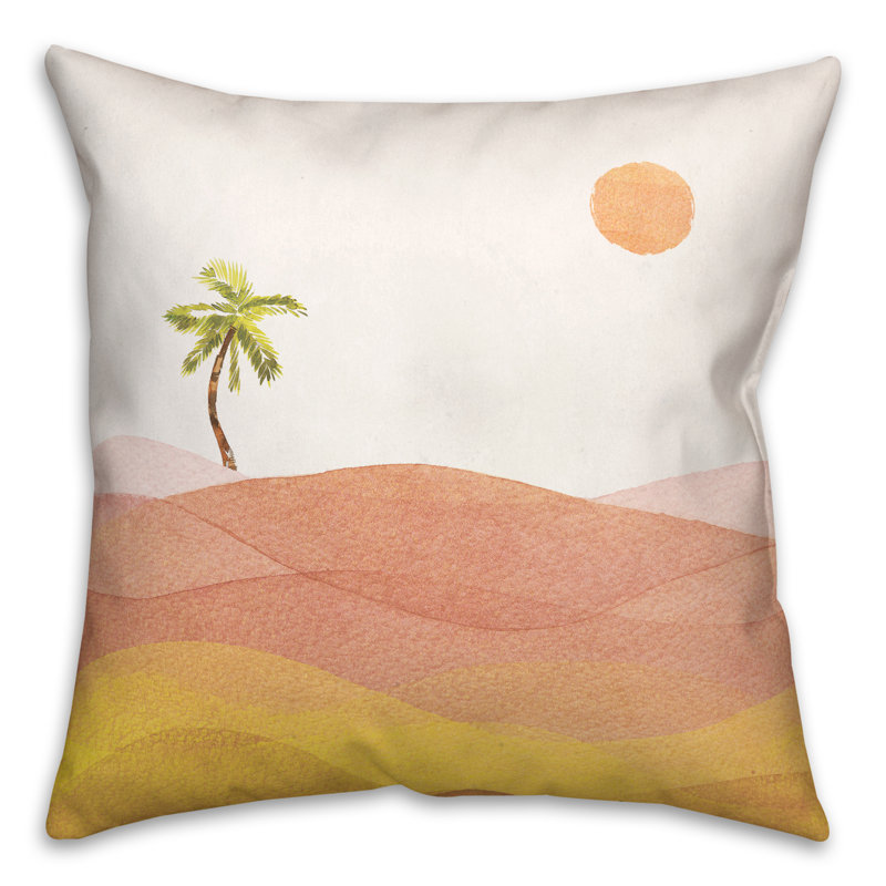 Abstract Throw Pillow