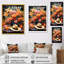 «Mexique Sombrero Floral Shades I», art mural mexicain-752921196-752921198