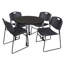 Ensemble de table de salle à manger et de chaises Kee-73412564-73412566