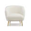 Chaise d'appoint de 29,5 po de large guang