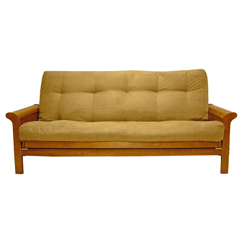 Matelas de futon en mousse Abe, 6", Grand, Café