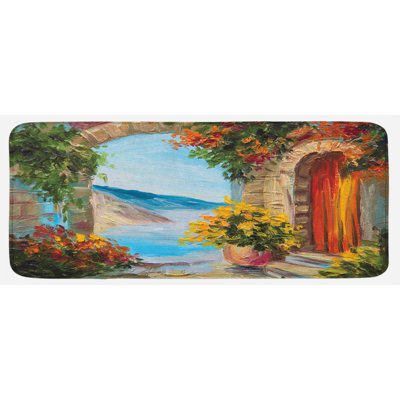 Jana Romantic Italian Old Vineyard Kitchen Mat