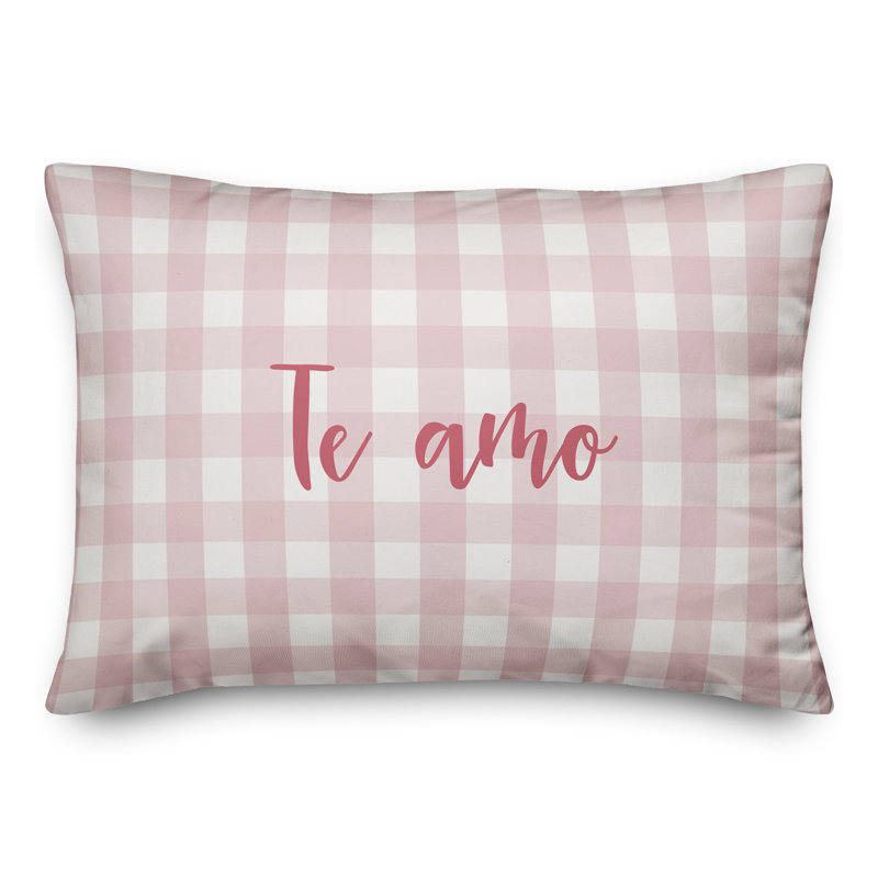 Coussin Te Amo, Rose