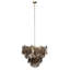 Magnolia 10-Light Quartz Glass Chandelier