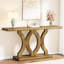 Console de 55,12 po, table de canapé derrière le canapé, longue table d'entrée, console de canapé, console étroite, table de couloir pour le salon de l'entrée