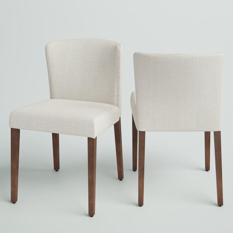 Kidsgrove Upholstered Side Chair, Cardiff Cream