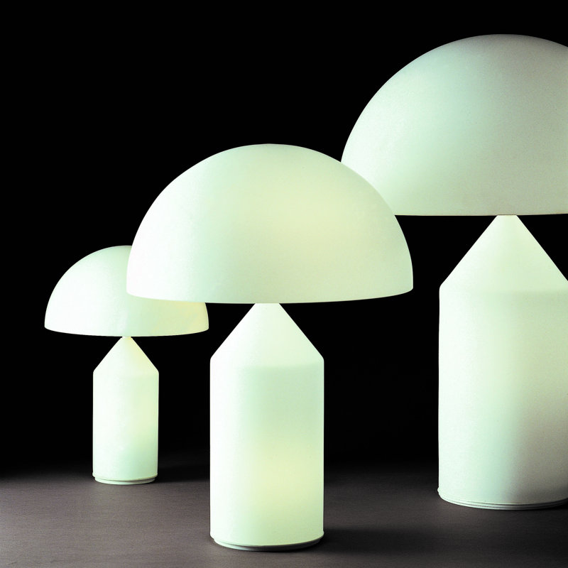 Atollo Table Lamp, 19.7" H x 15" W x 15" D
