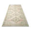 Tapis de couloir beige en laine noué à la main de conception unique années 1960 4 pi 10 po x 12 pi 7 po Gallery