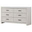 Commode 6 tiroirs Coastal White