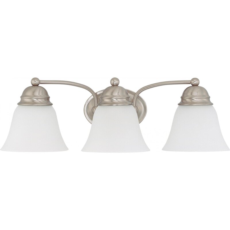 Lark Manor Charmaine 3 - Light Dimmable Vanity Light & Reviews | Wayfair