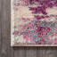 Tapis crème / rose Lasley-95831906