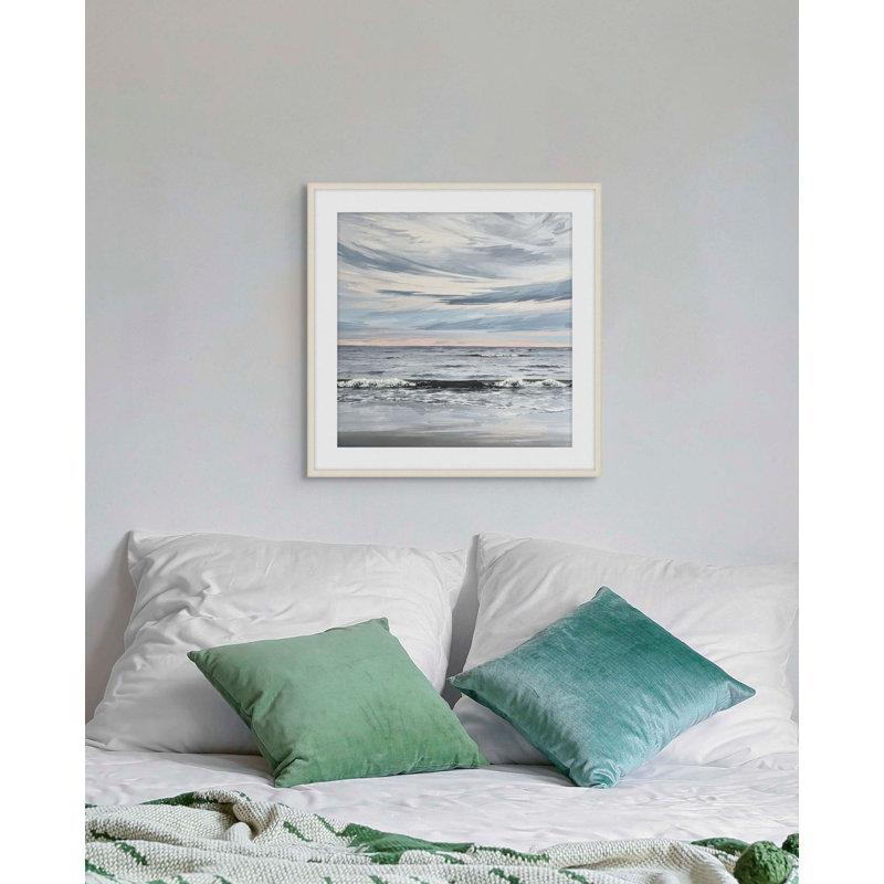 Creamsicle 1 Framed Print, 26" H x 26" W